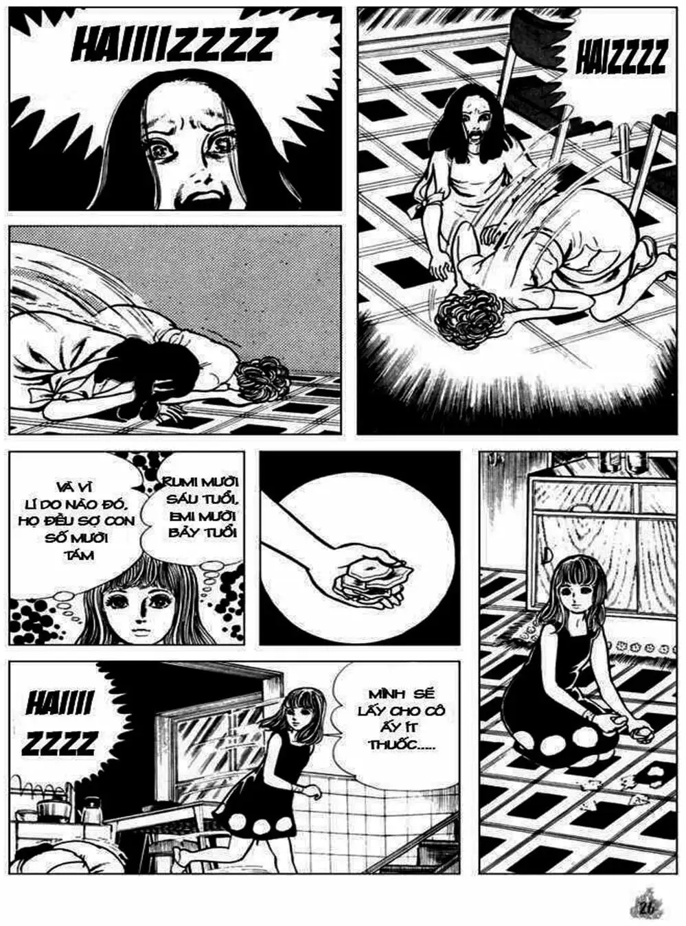 Truyện Tranh Cô Gái Bất Diệt - Orochi trang 5