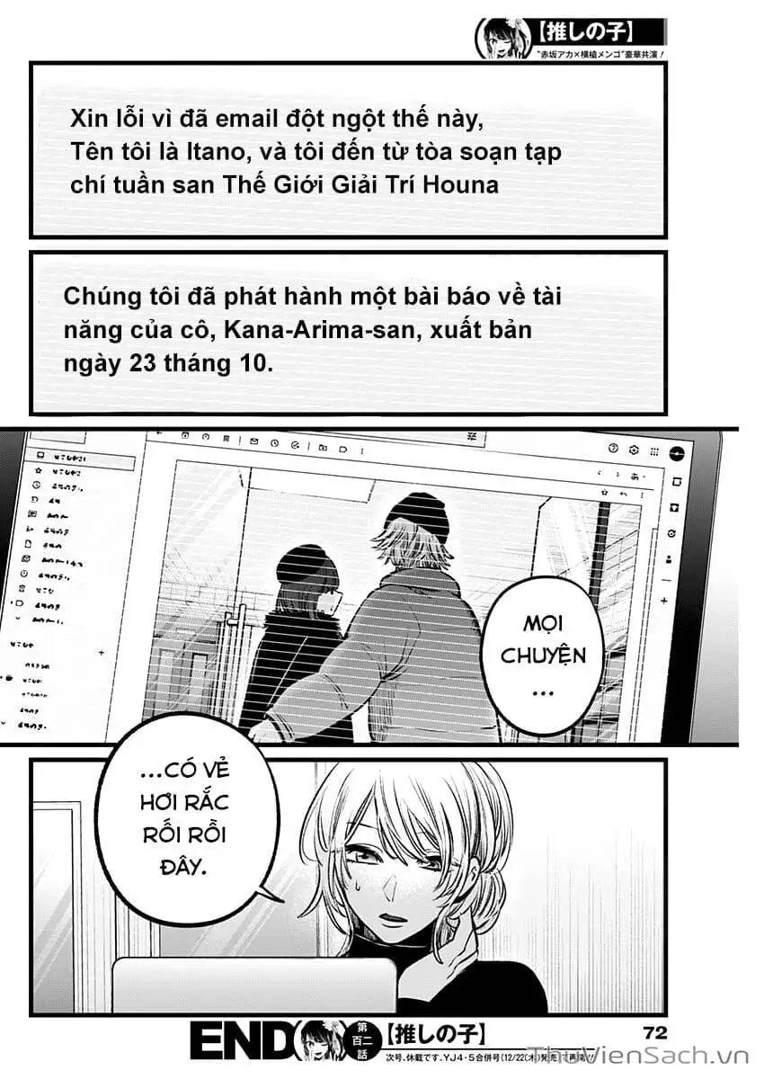 Truyện Tranh Đứa Con Của Thần Tượng - Oshi No Ko trang 5