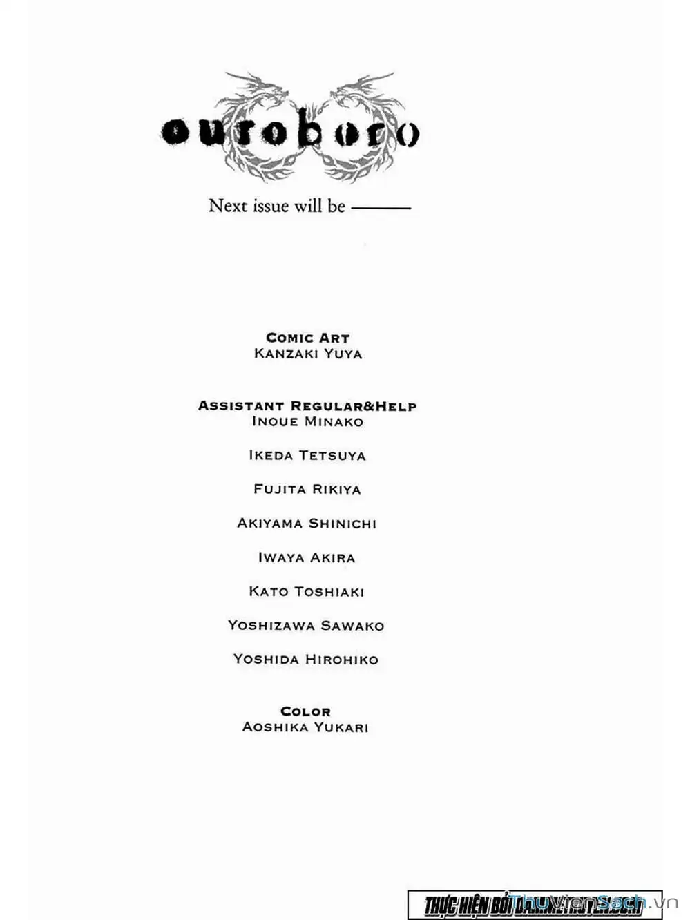Truyện Tranh Ouroboros - Vĩnh Cửu Luân Hồi trang 6