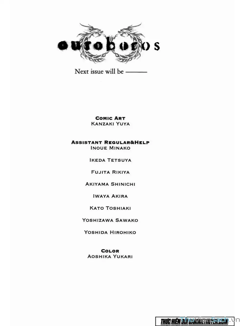 Truyện Tranh Ouroboros - Vĩnh Cửu Luân Hồi trang 6