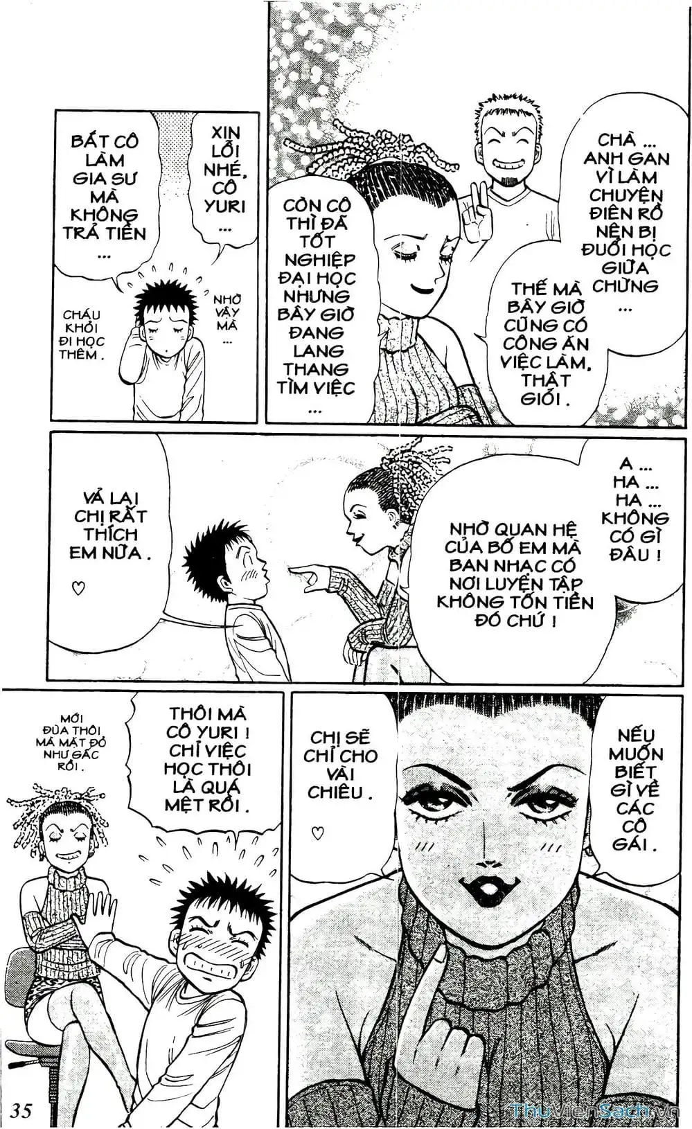 Truyện Tranh Hộ Chiếu Xanh - Passport Blue trang 4