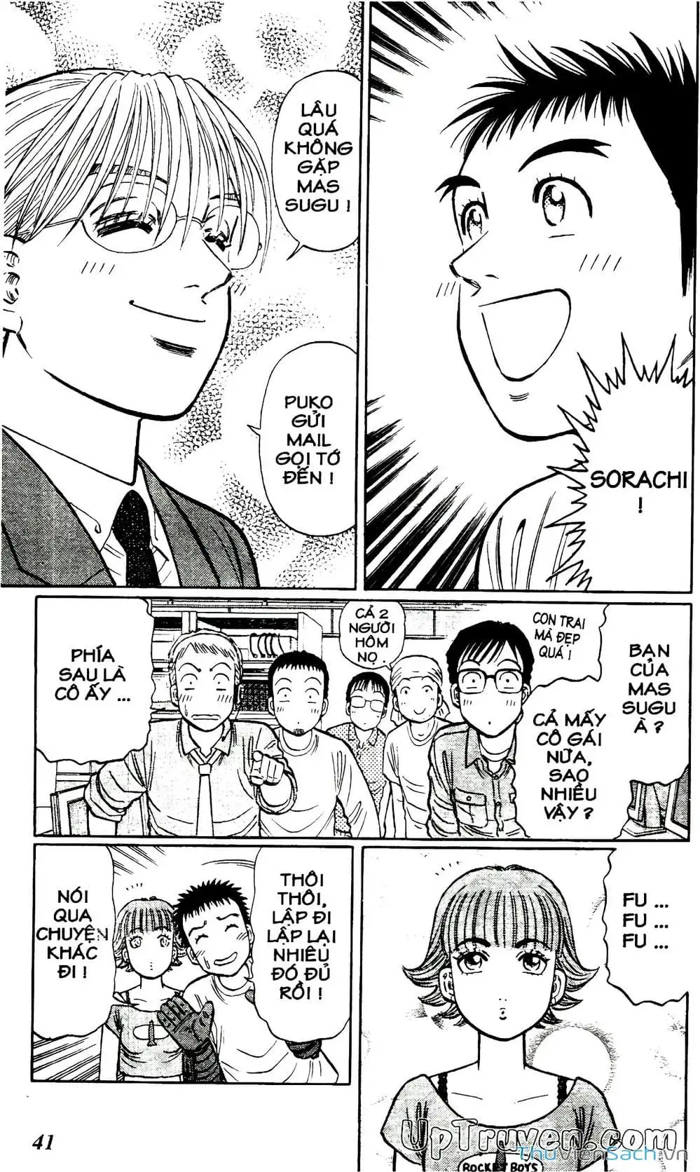 Truyện Tranh Hộ Chiếu Xanh - Passport Blue trang 4