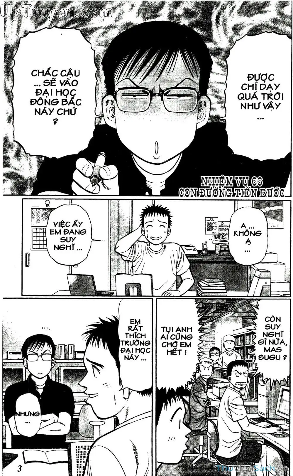 Truyện Tranh Hộ Chiếu Xanh - Passport Blue trang 4