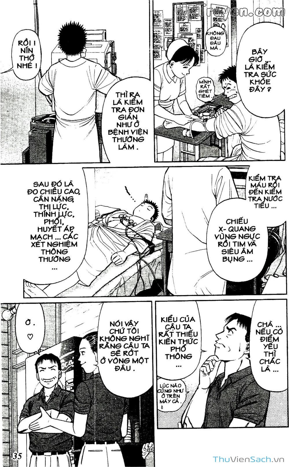 Truyện Tranh Hộ Chiếu Xanh - Passport Blue trang 4