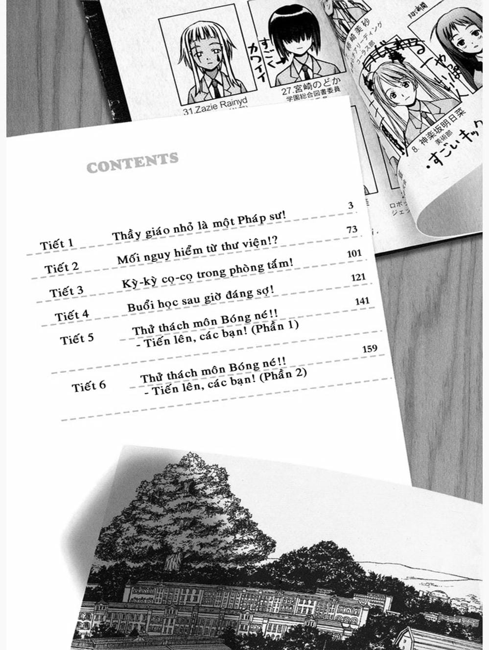 Truyện Tranh Pháp Sư Tí Hon Negima - Mahou Sensei Negima! trang 10