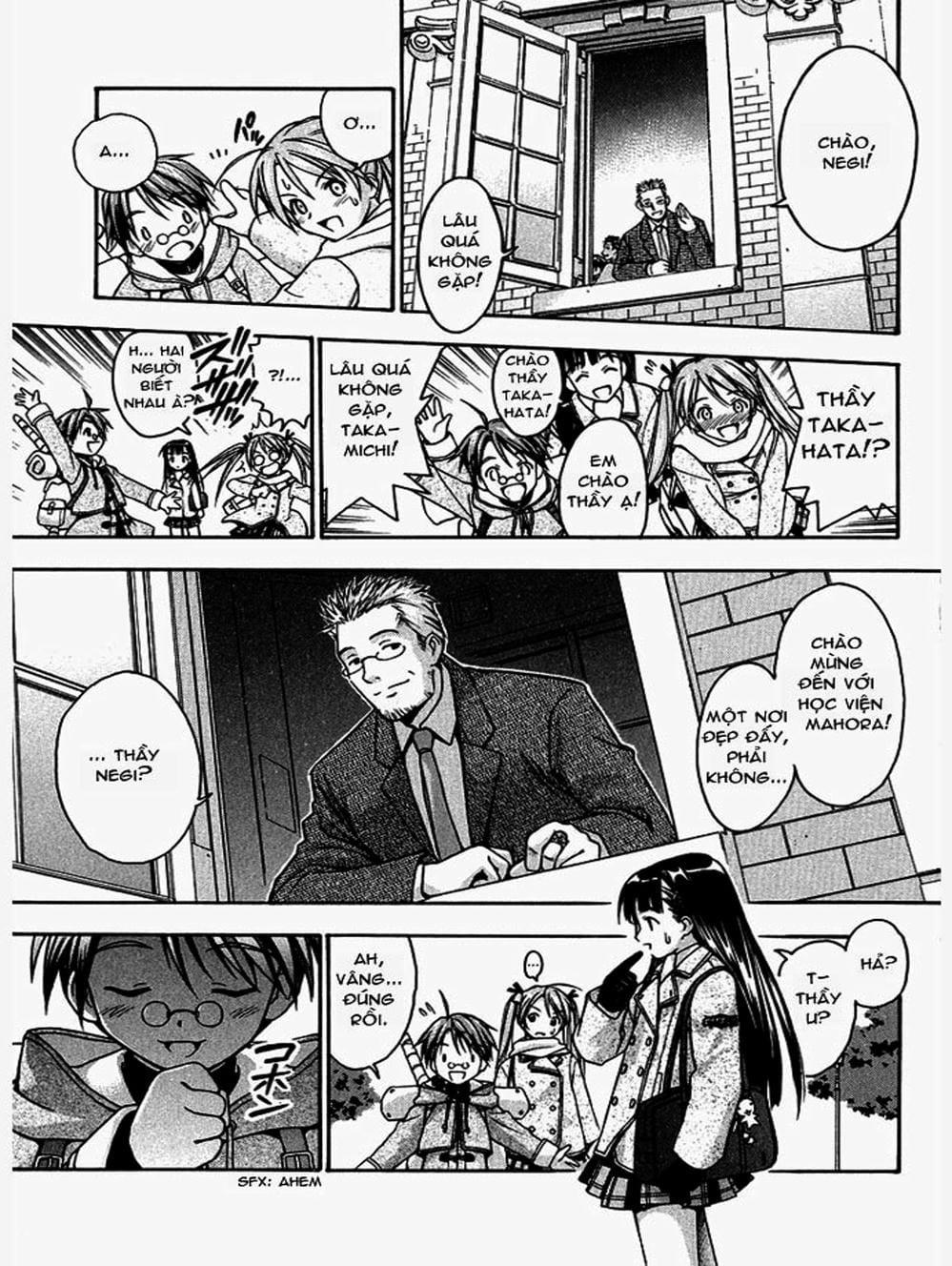 Truyện Tranh Pháp Sư Tí Hon Negima - Mahou Sensei Negima! trang 10