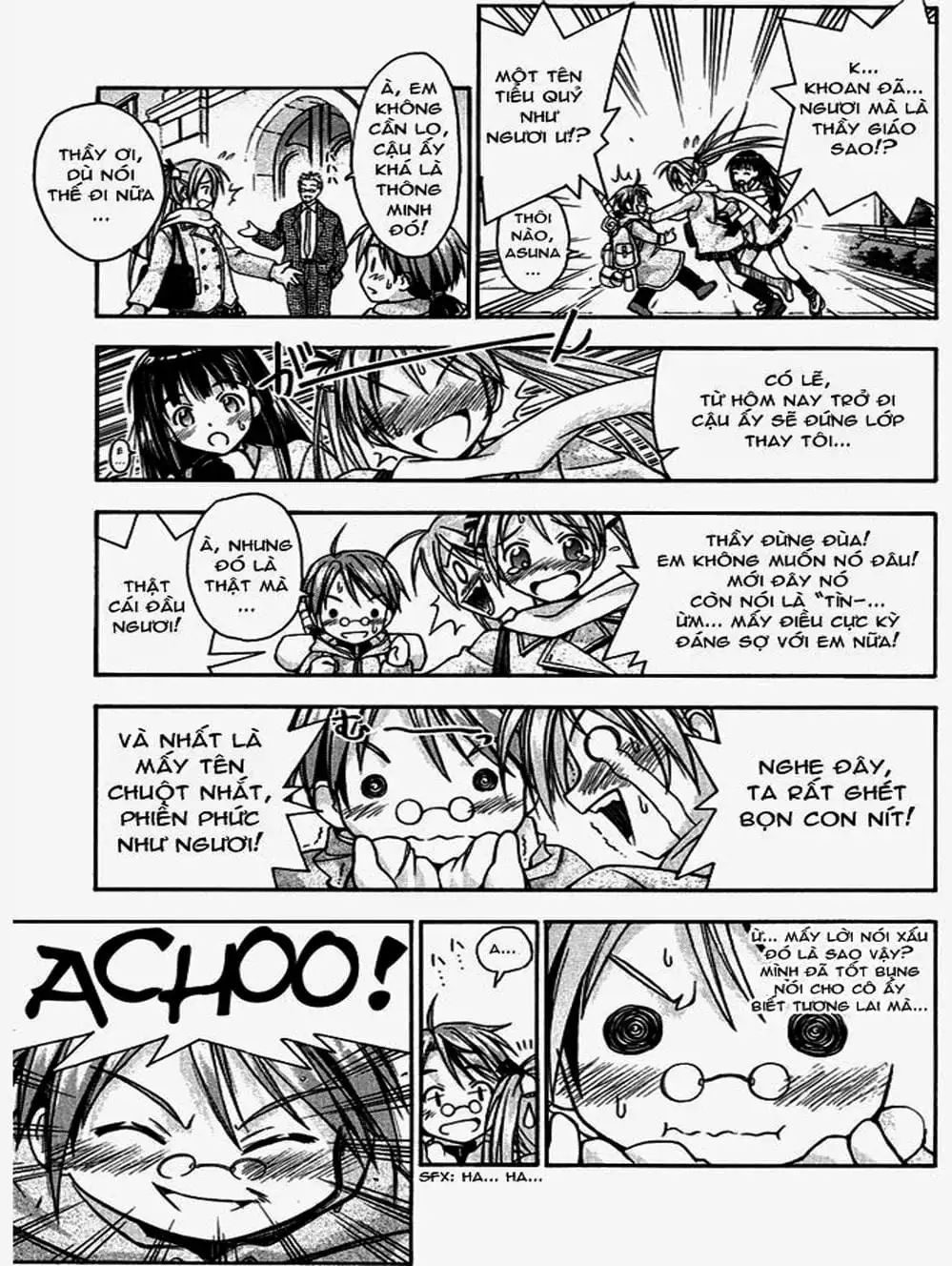 Truyện Tranh Pháp Sư Tí Hon Negima - Mahou Sensei Negima! trang 10