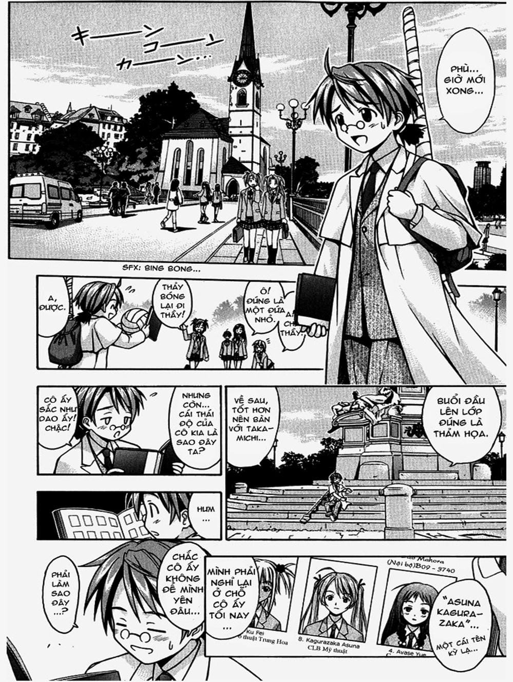 Truyện Tranh Pháp Sư Tí Hon Negima - Mahou Sensei Negima! trang 10