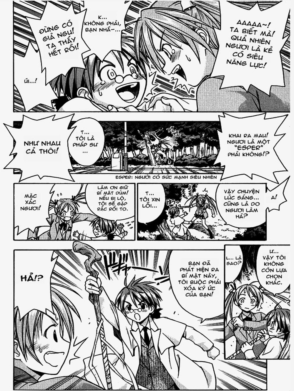 Truyện Tranh Pháp Sư Tí Hon Negima - Mahou Sensei Negima! trang 10