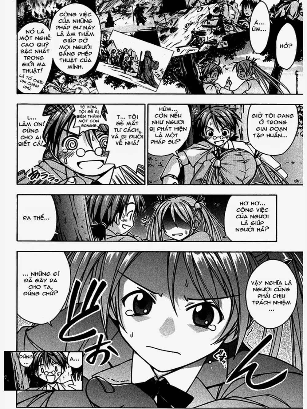 Truyện Tranh Pháp Sư Tí Hon Negima - Mahou Sensei Negima! trang 10