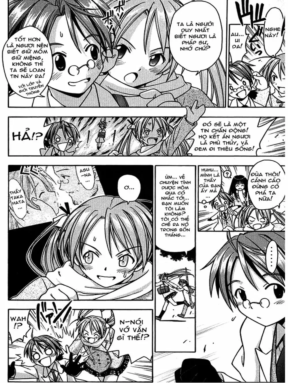 Truyện Tranh Pháp Sư Tí Hon Negima - Mahou Sensei Negima! trang 10