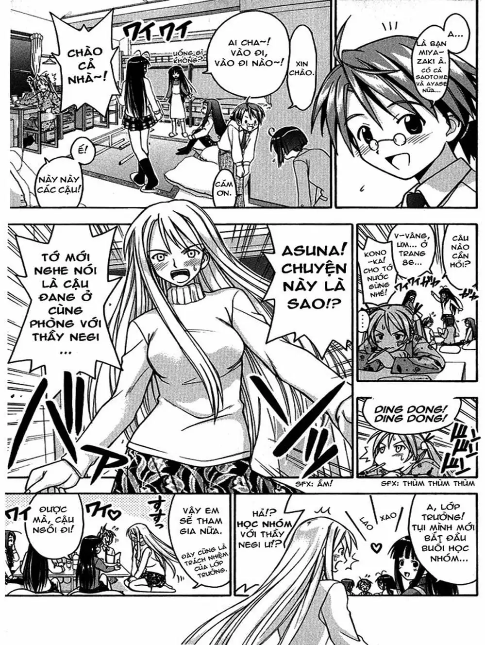 Truyện Tranh Pháp Sư Tí Hon Negima - Mahou Sensei Negima! trang 10