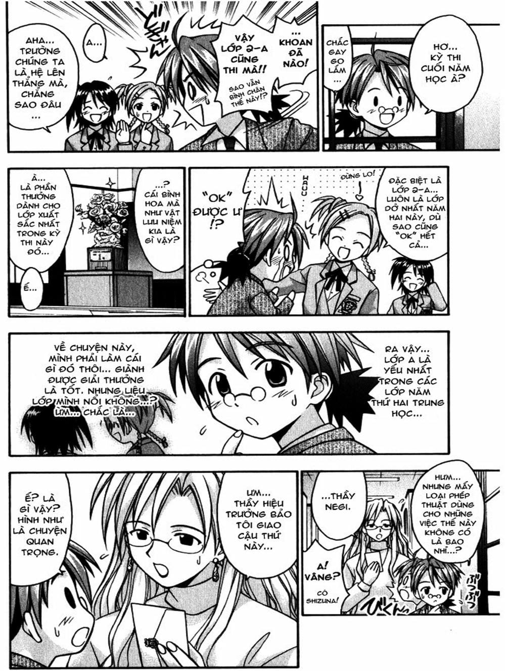 Truyện Tranh Pháp Sư Tí Hon Negima - Mahou Sensei Negima! trang 10