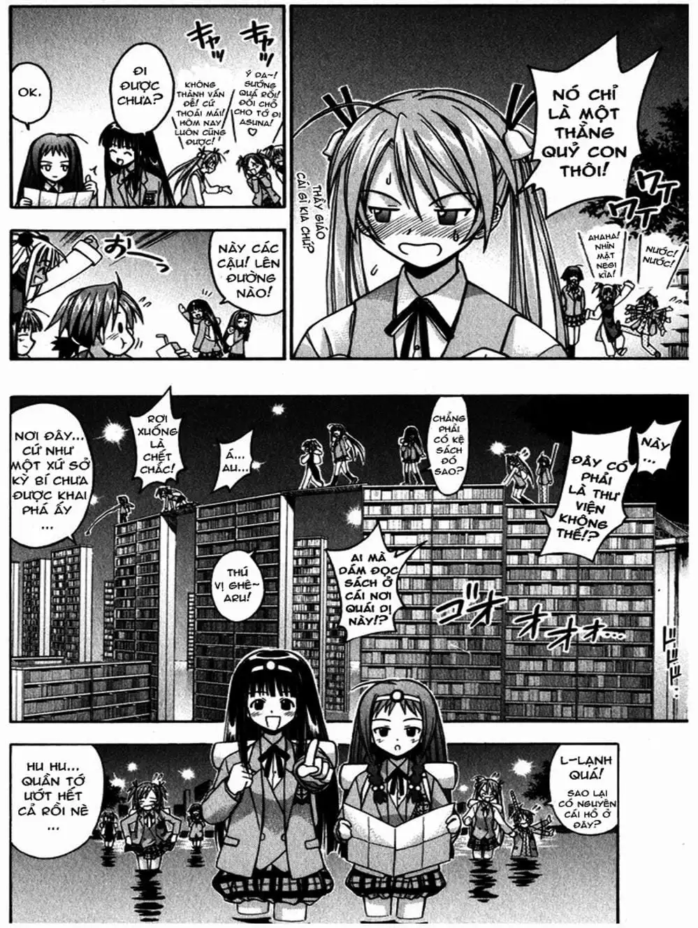 Truyện Tranh Pháp Sư Tí Hon Negima - Mahou Sensei Negima! trang 10