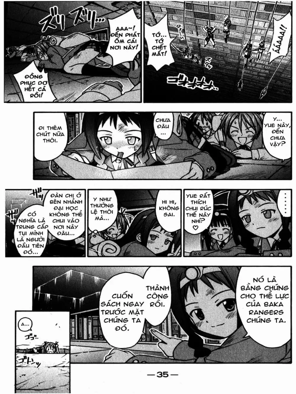 Truyện Tranh Pháp Sư Tí Hon Negima - Mahou Sensei Negima! trang 10