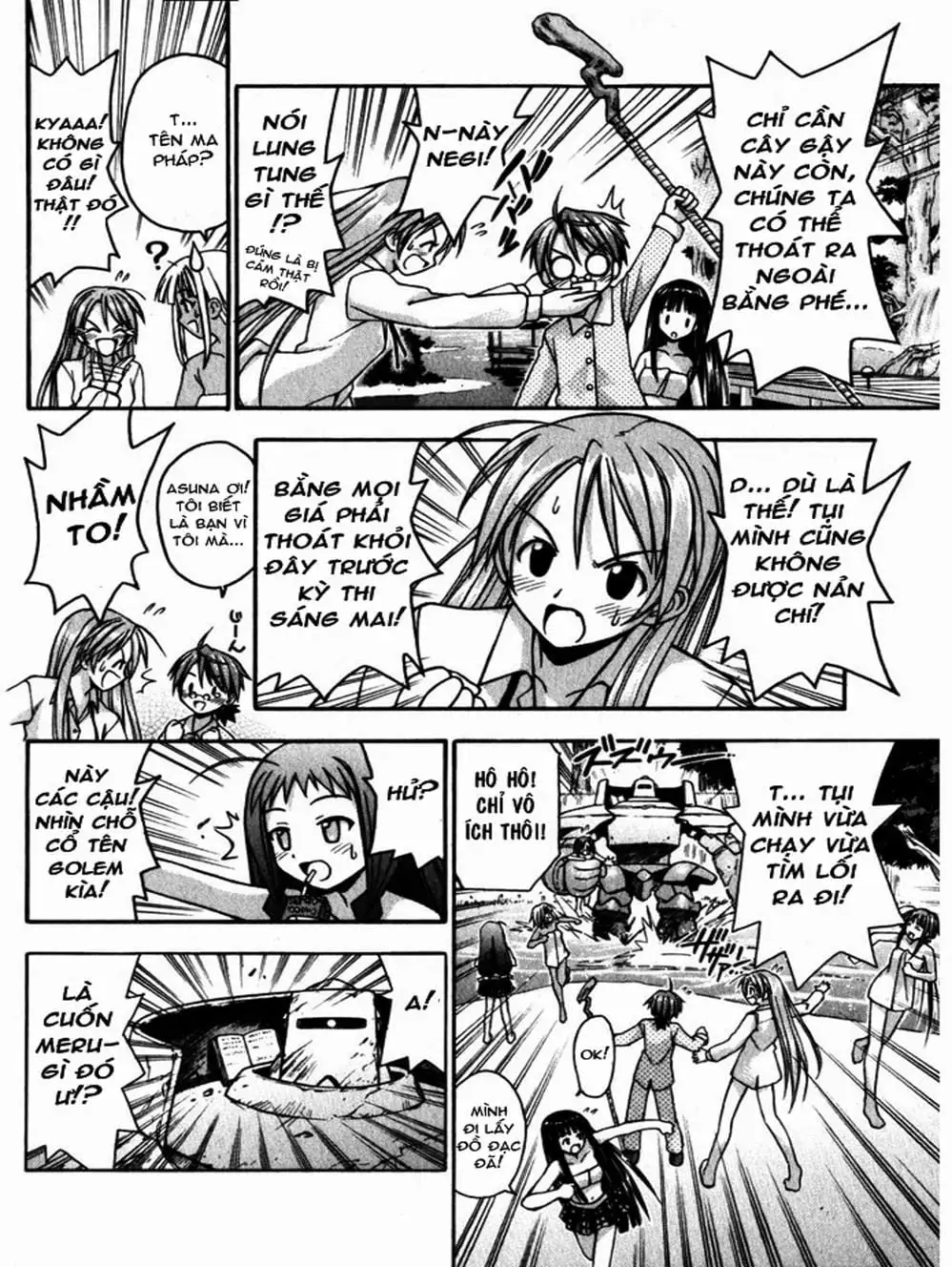 Truyện Tranh Pháp Sư Tí Hon Negima - Mahou Sensei Negima! trang 10