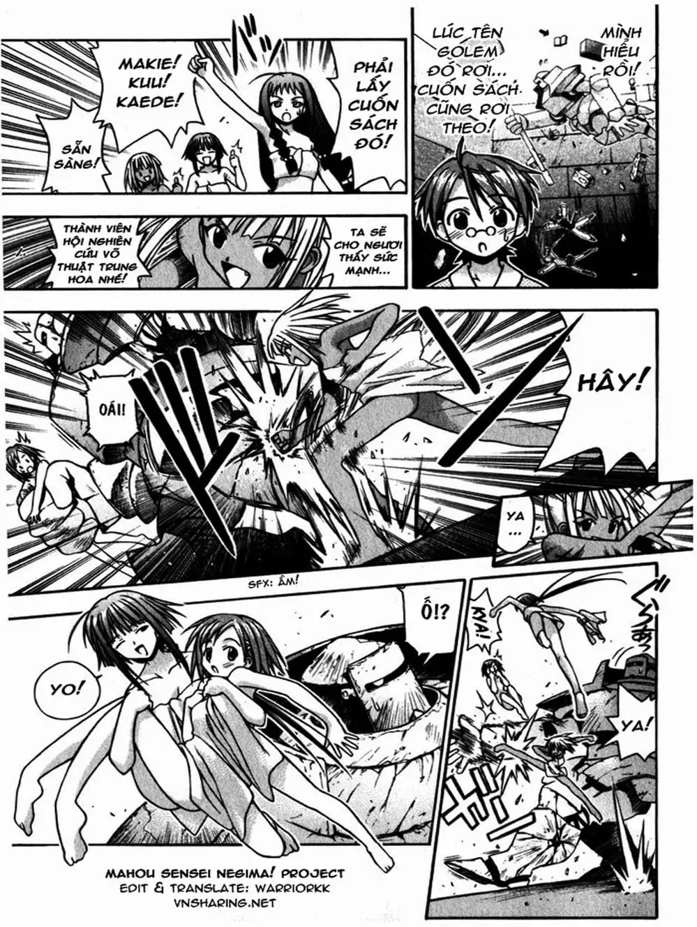 Truyện Tranh Pháp Sư Tí Hon Negima - Mahou Sensei Negima! trang 10