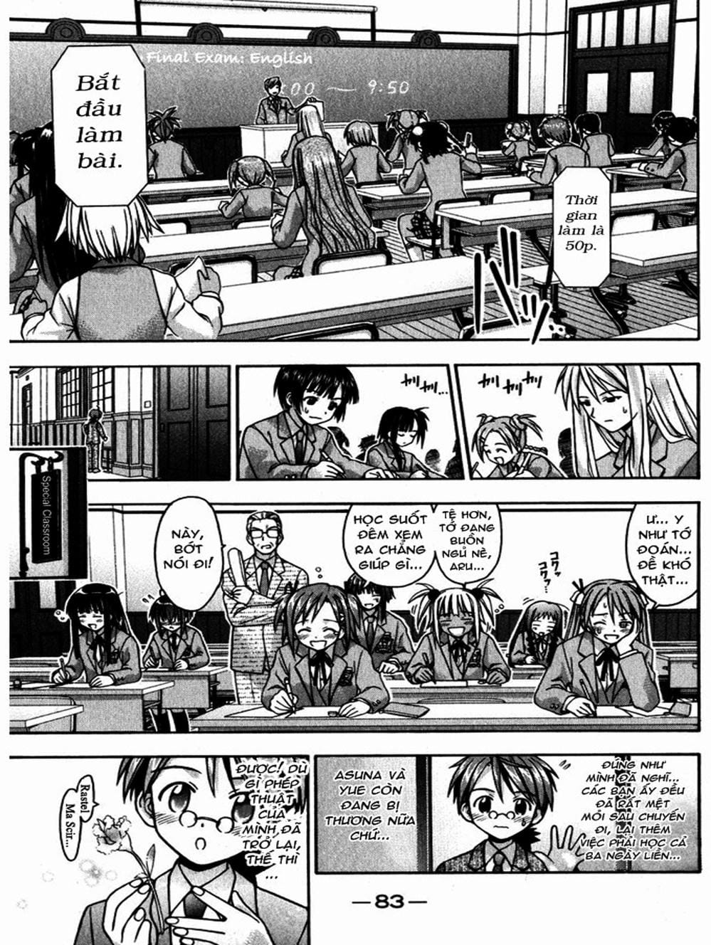 Truyện Tranh Pháp Sư Tí Hon Negima - Mahou Sensei Negima! trang 10