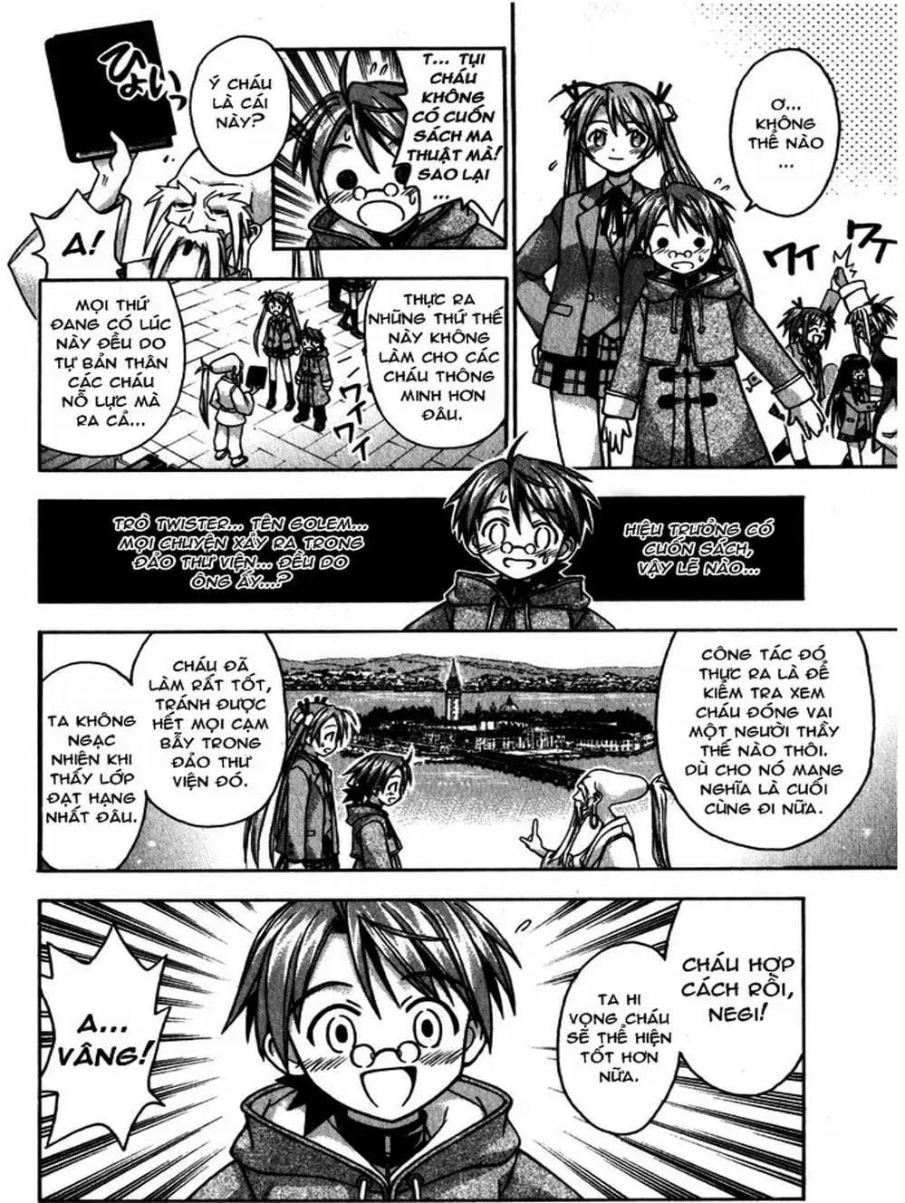 Truyện Tranh Pháp Sư Tí Hon Negima - Mahou Sensei Negima! trang 10