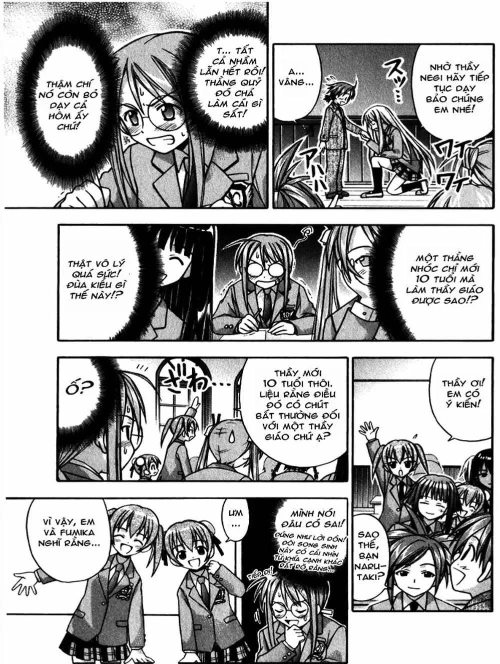 Truyện Tranh Pháp Sư Tí Hon Negima - Mahou Sensei Negima! trang 10