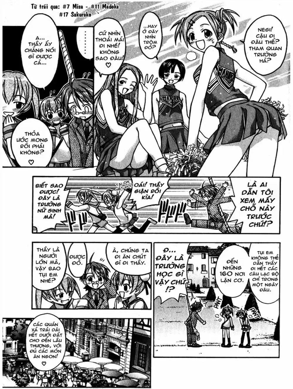 Truyện Tranh Pháp Sư Tí Hon Negima - Mahou Sensei Negima! trang 10