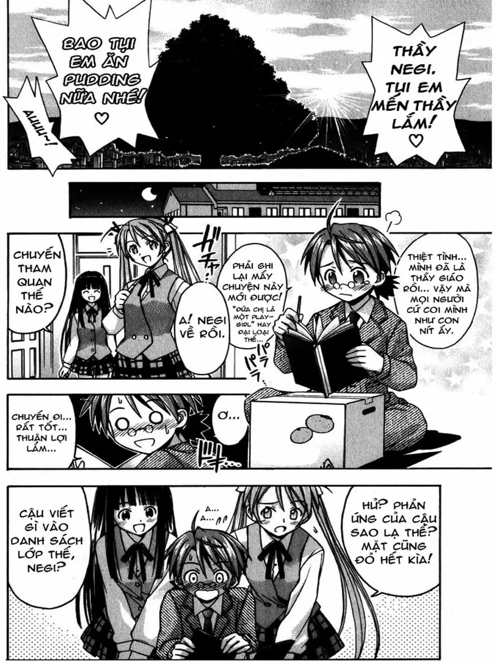 Truyện Tranh Pháp Sư Tí Hon Negima - Mahou Sensei Negima! trang 10