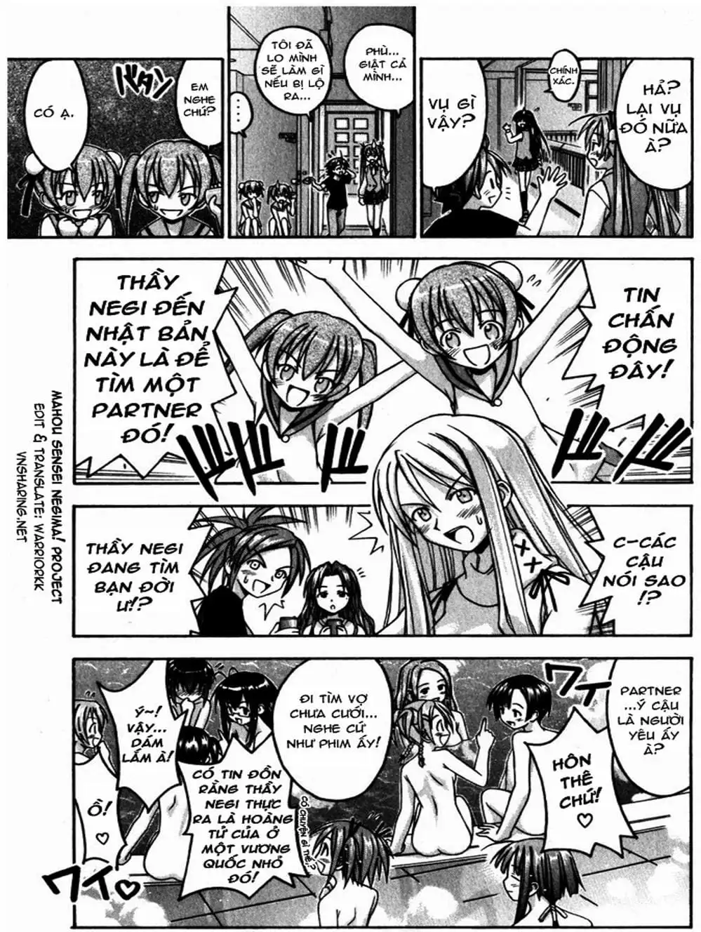 Truyện Tranh Pháp Sư Tí Hon Negima - Mahou Sensei Negima! trang 10