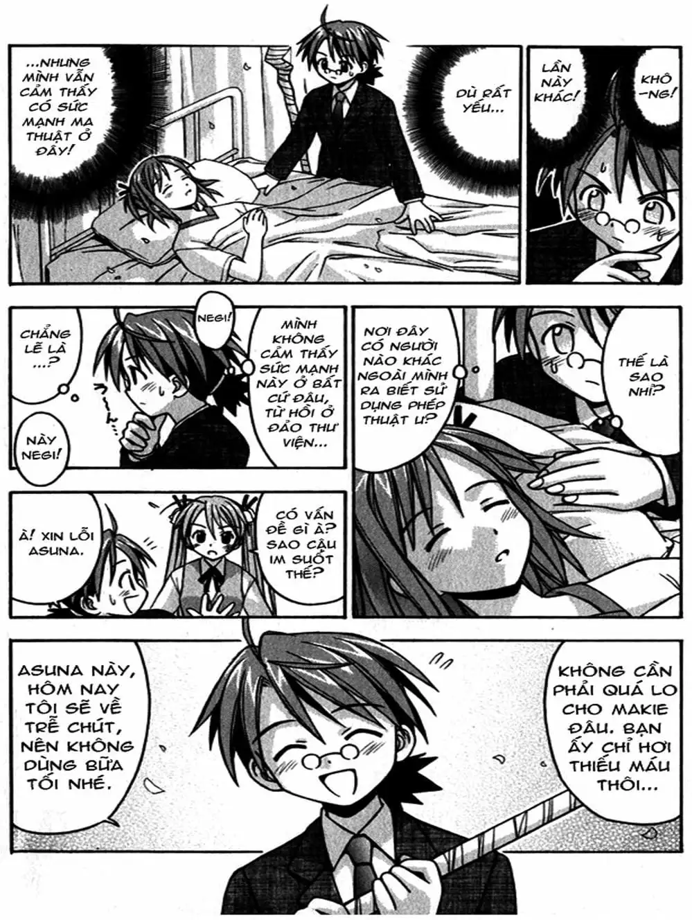 Truyện Tranh Pháp Sư Tí Hon Negima - Mahou Sensei Negima! trang 10