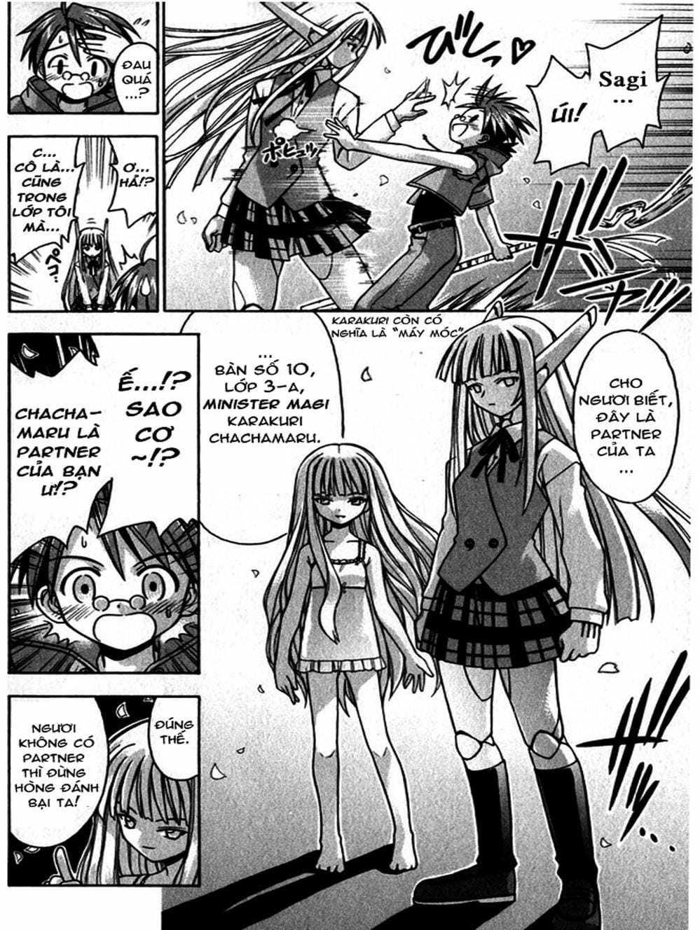 Truyện Tranh Pháp Sư Tí Hon Negima - Mahou Sensei Negima! trang 10