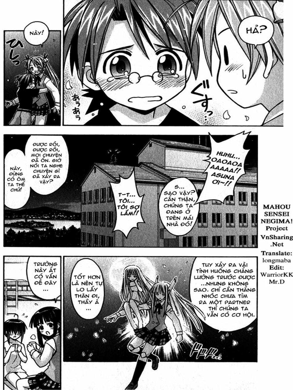 Truyện Tranh Pháp Sư Tí Hon Negima - Mahou Sensei Negima! trang 10