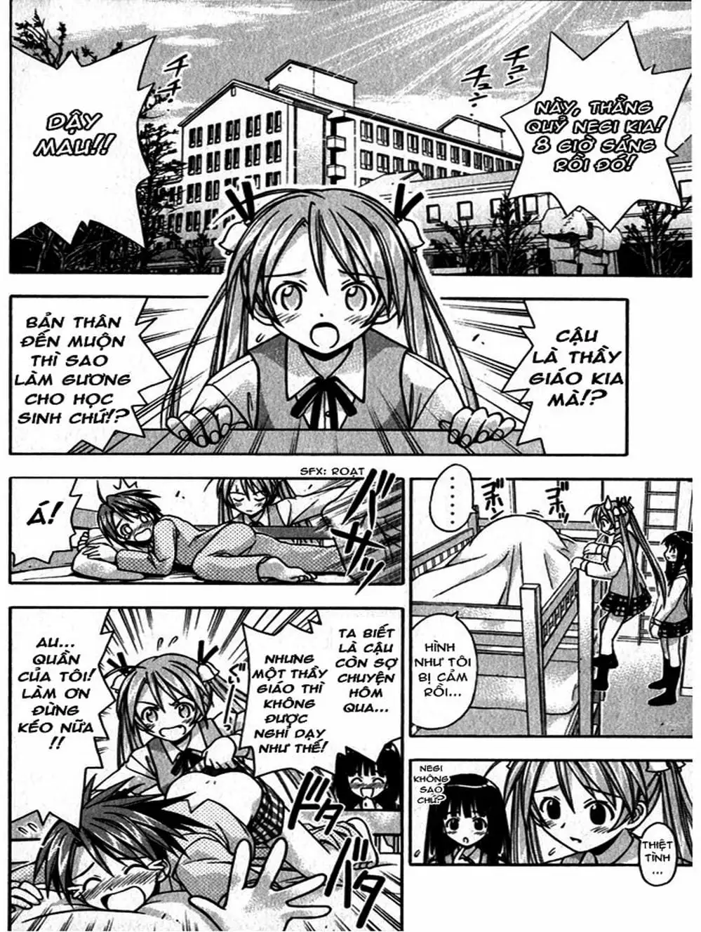 Truyện Tranh Pháp Sư Tí Hon Negima - Mahou Sensei Negima! trang 10