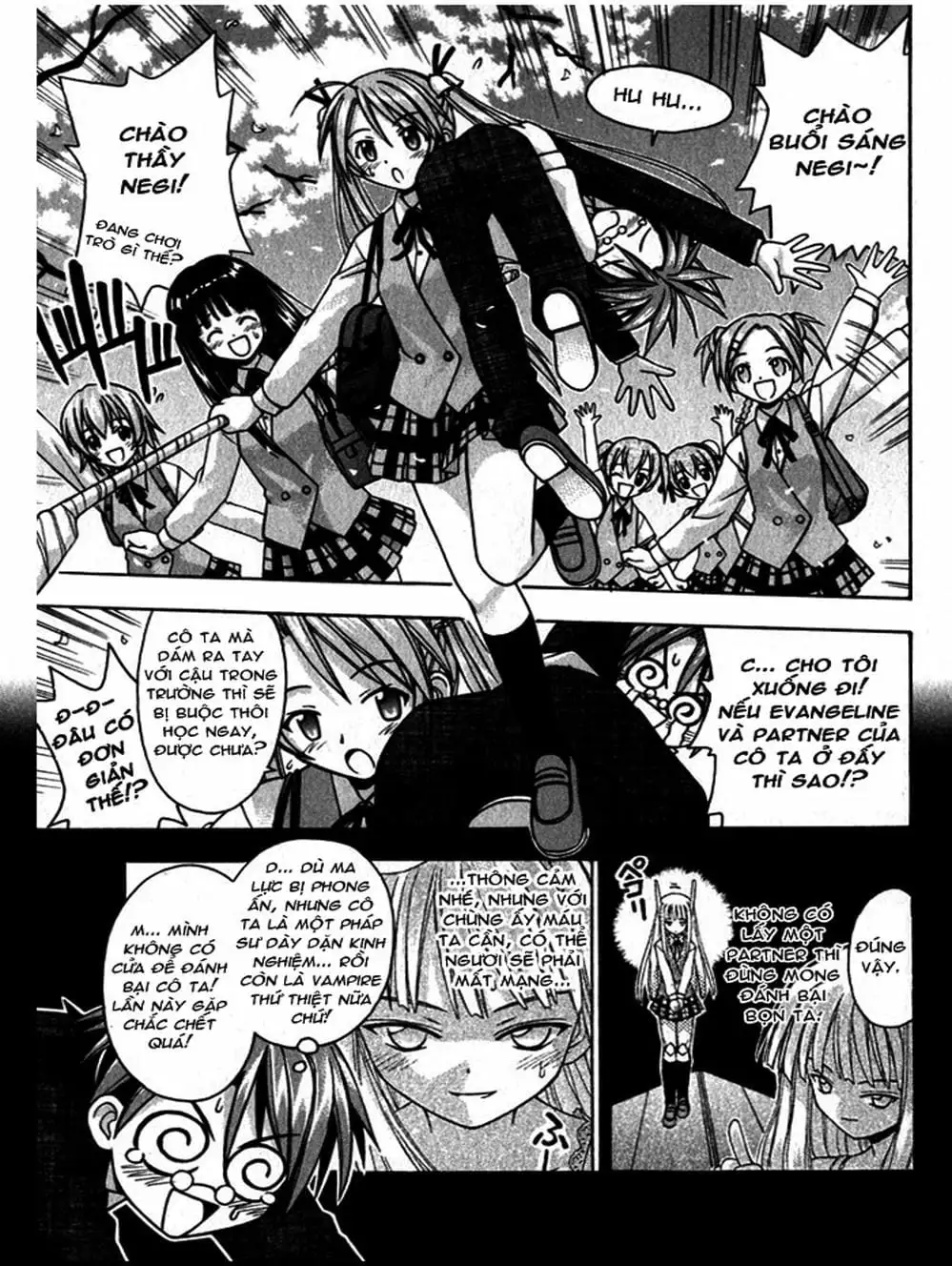 Truyện Tranh Pháp Sư Tí Hon Negima - Mahou Sensei Negima! trang 10