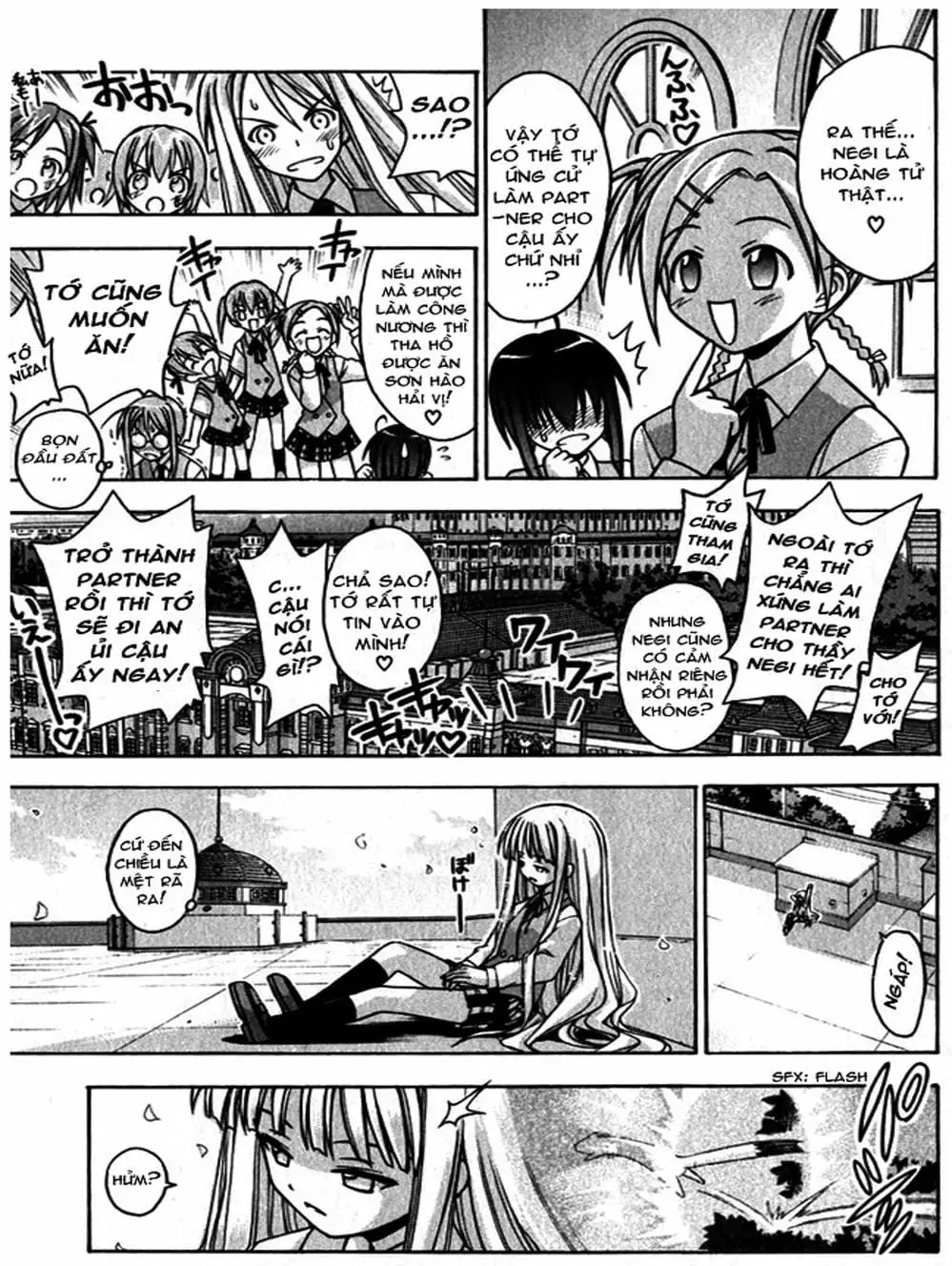 Truyện Tranh Pháp Sư Tí Hon Negima - Mahou Sensei Negima! trang 10