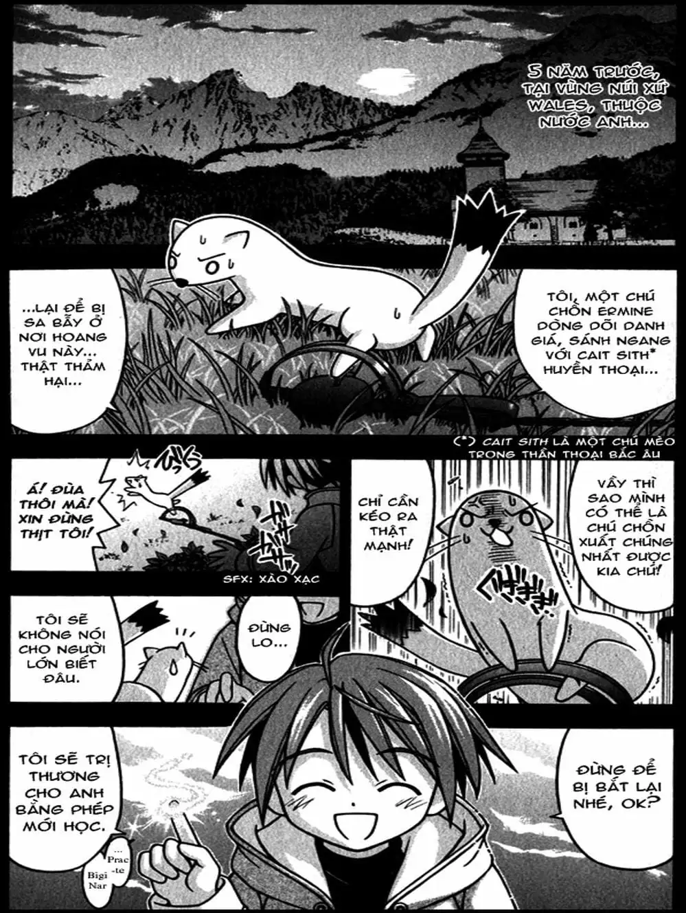 Truyện Tranh Pháp Sư Tí Hon Negima - Mahou Sensei Negima! trang 10