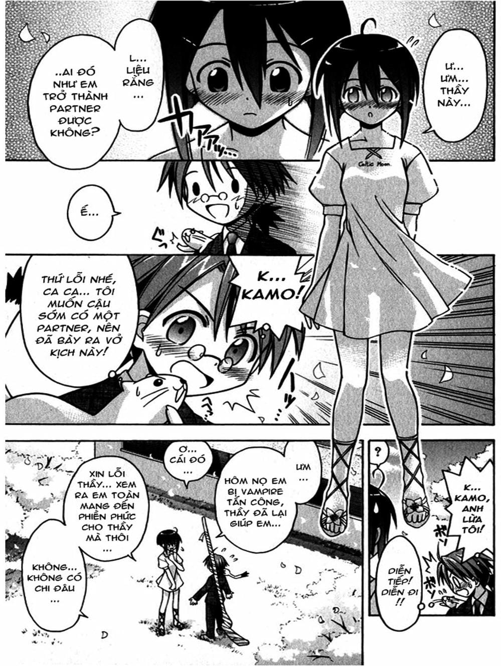 Truyện Tranh Pháp Sư Tí Hon Negima - Mahou Sensei Negima! trang 10