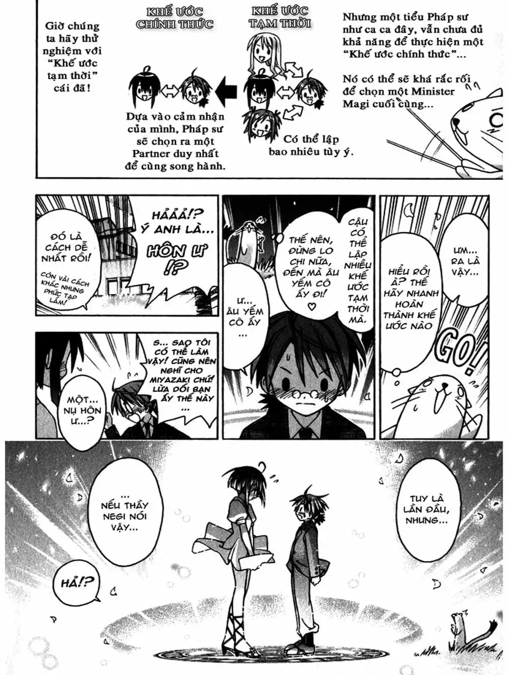 Truyện Tranh Pháp Sư Tí Hon Negima - Mahou Sensei Negima! trang 10