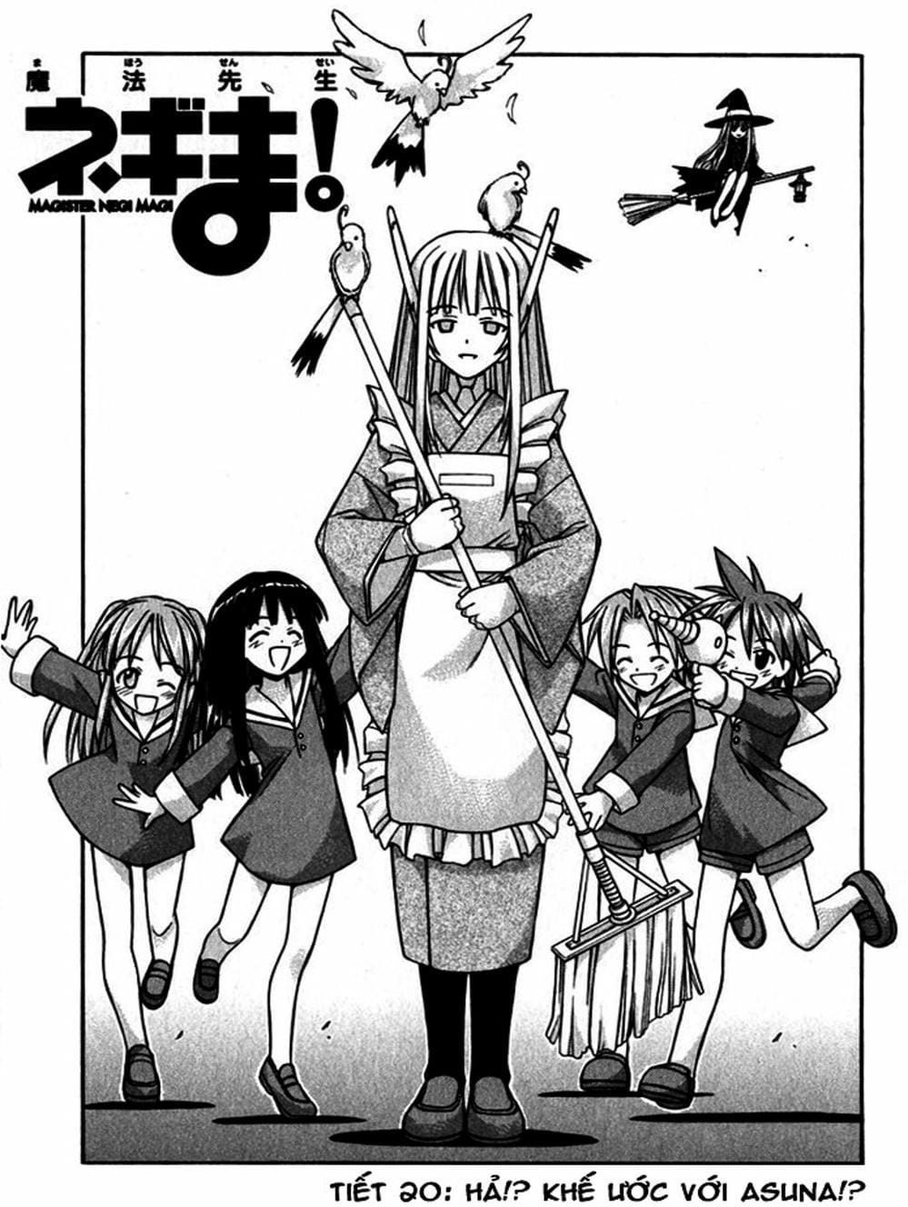 Truyện Tranh Pháp Sư Tí Hon Negima - Mahou Sensei Negima! trang 10