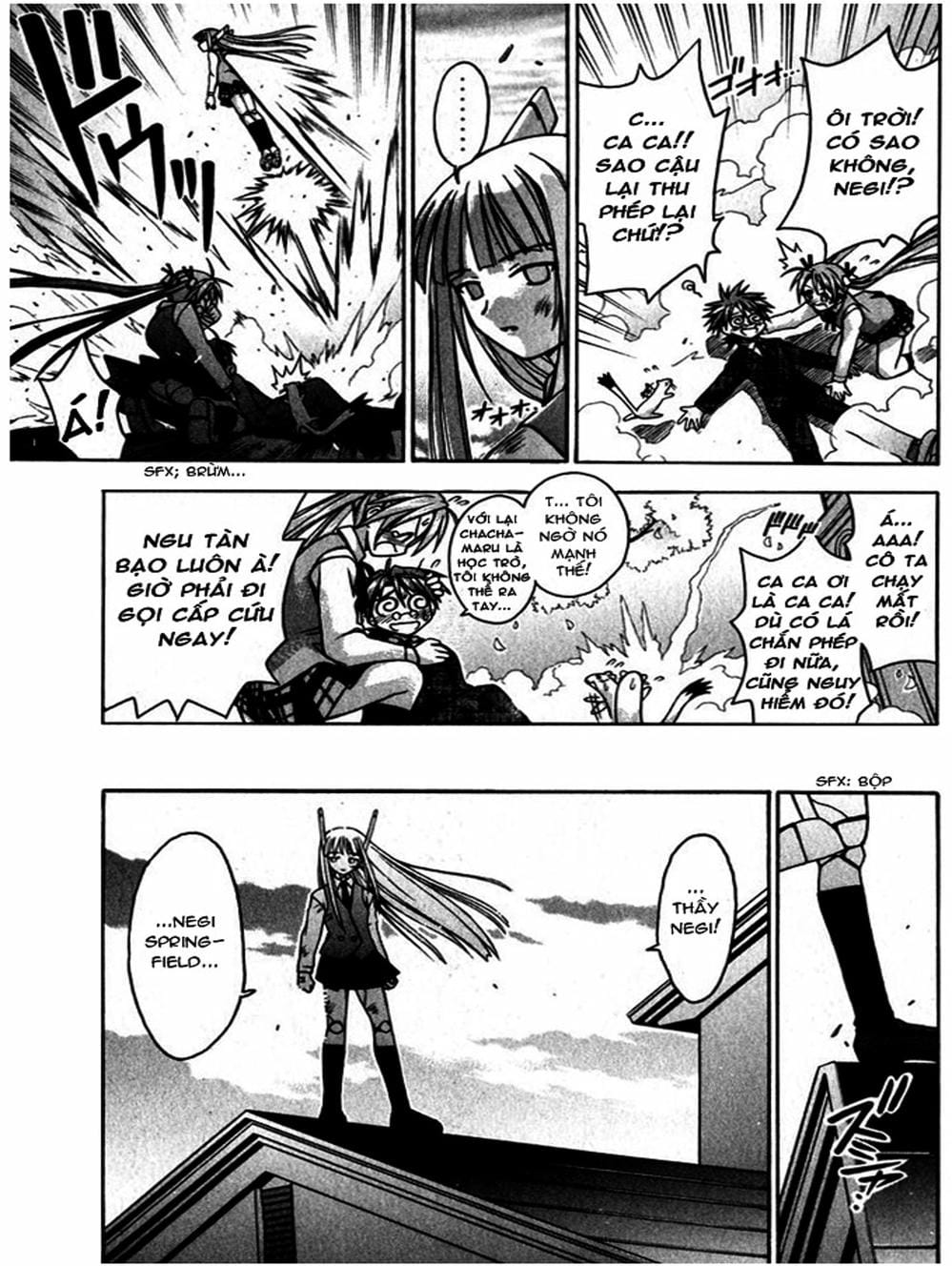 Truyện Tranh Pháp Sư Tí Hon Negima - Mahou Sensei Negima! trang 10