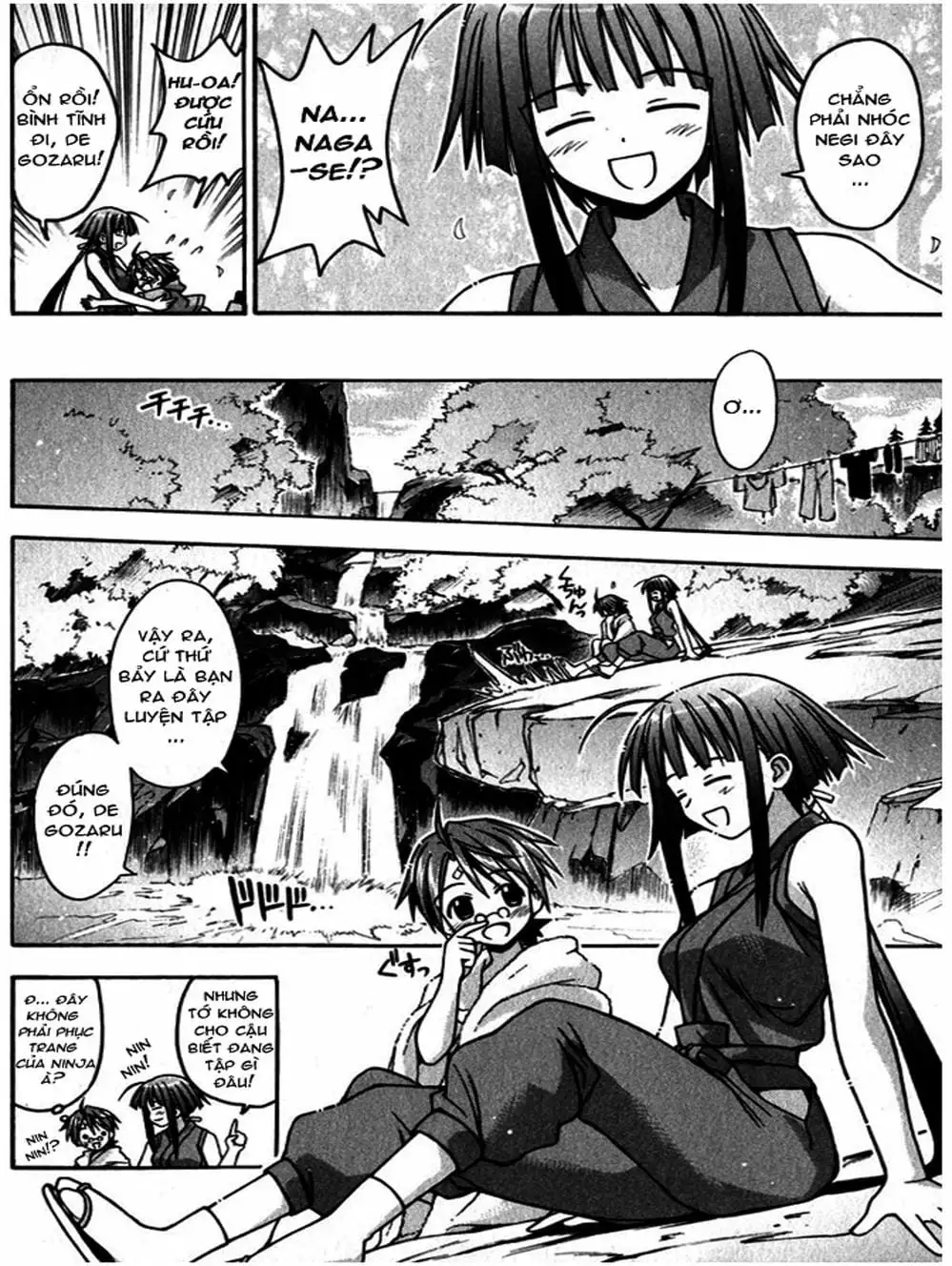 Truyện Tranh Pháp Sư Tí Hon Negima - Mahou Sensei Negima! trang 10