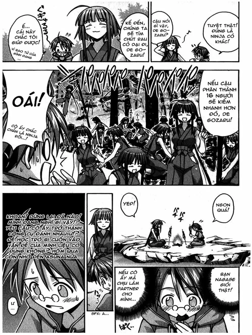 Truyện Tranh Pháp Sư Tí Hon Negima - Mahou Sensei Negima! trang 10