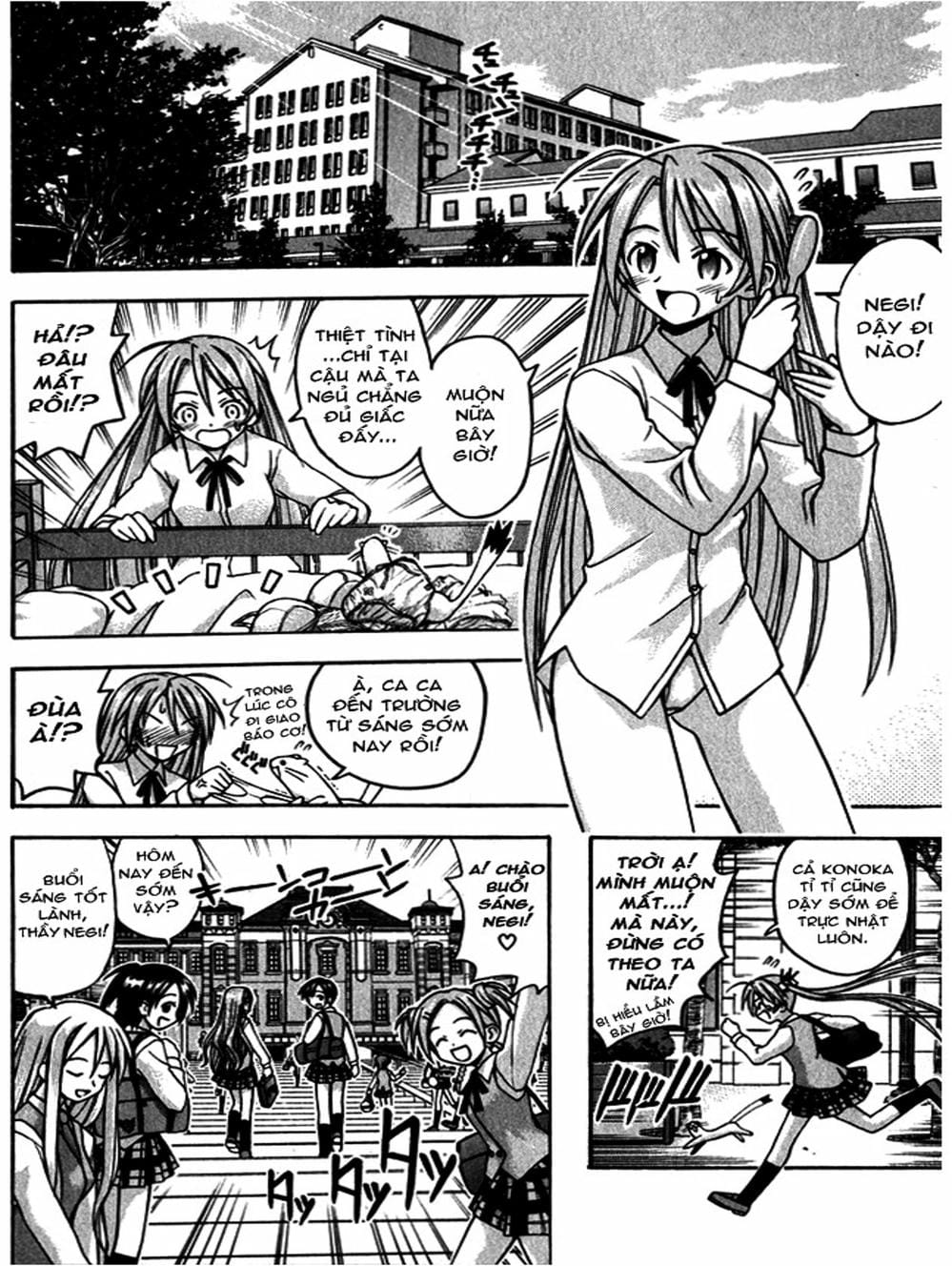 Truyện Tranh Pháp Sư Tí Hon Negima - Mahou Sensei Negima! trang 10