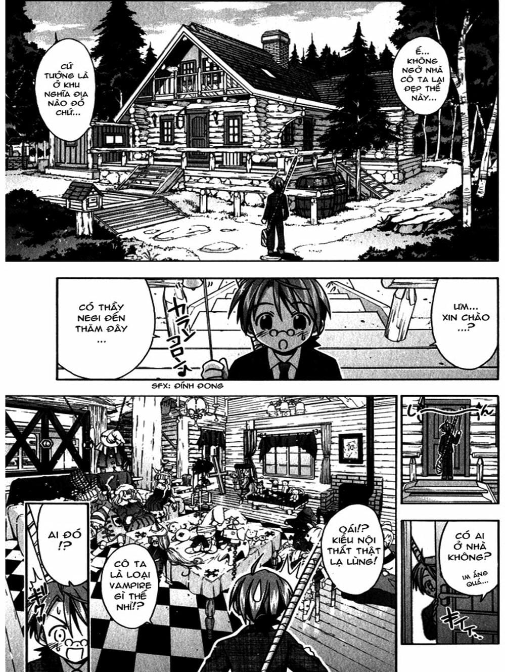 Truyện Tranh Pháp Sư Tí Hon Negima - Mahou Sensei Negima! trang 10