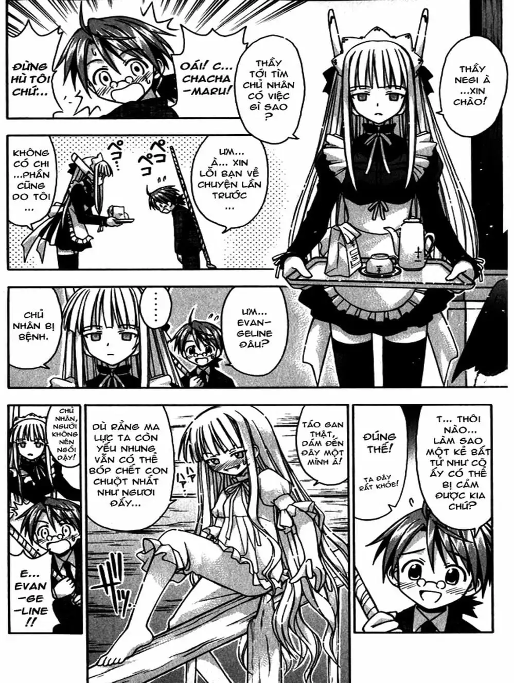 Truyện Tranh Pháp Sư Tí Hon Negima - Mahou Sensei Negima! trang 10