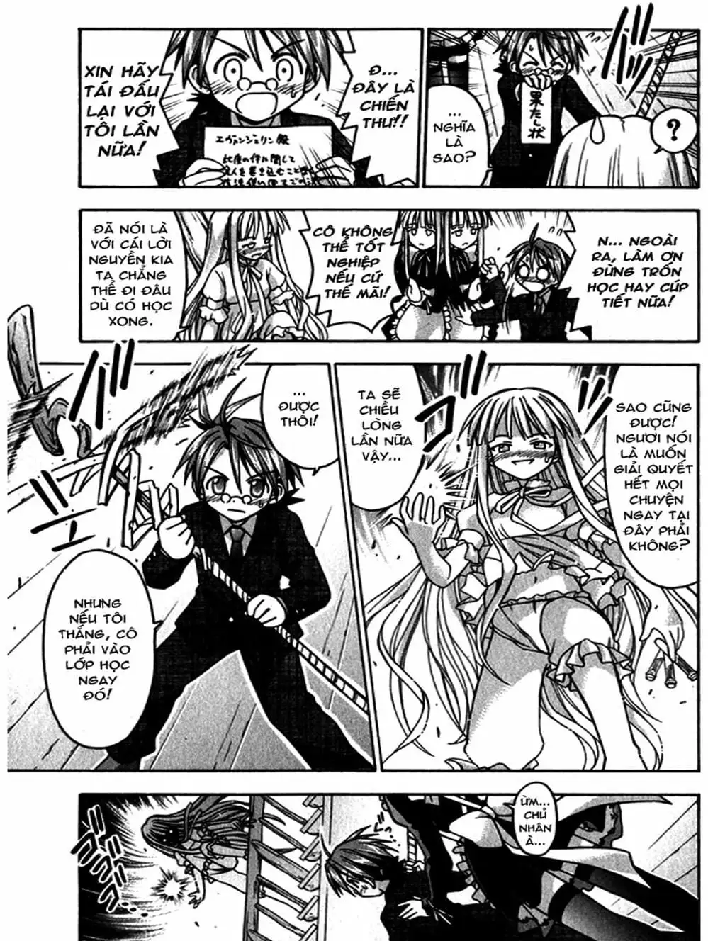 Truyện Tranh Pháp Sư Tí Hon Negima - Mahou Sensei Negima! trang 10