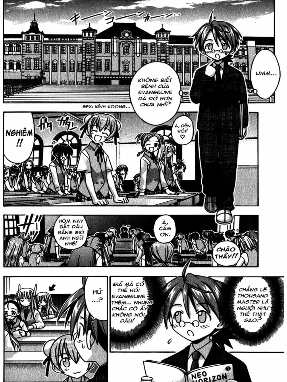 Truyện Tranh Pháp Sư Tí Hon Negima - Mahou Sensei Negima! trang 10