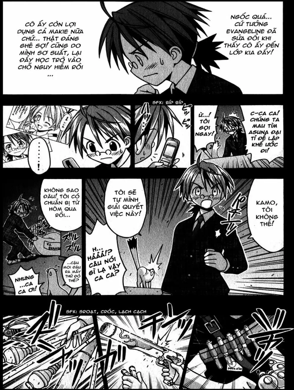 Truyện Tranh Pháp Sư Tí Hon Negima - Mahou Sensei Negima! trang 10