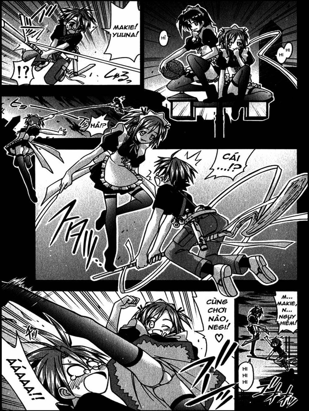 Truyện Tranh Pháp Sư Tí Hon Negima - Mahou Sensei Negima! trang 10