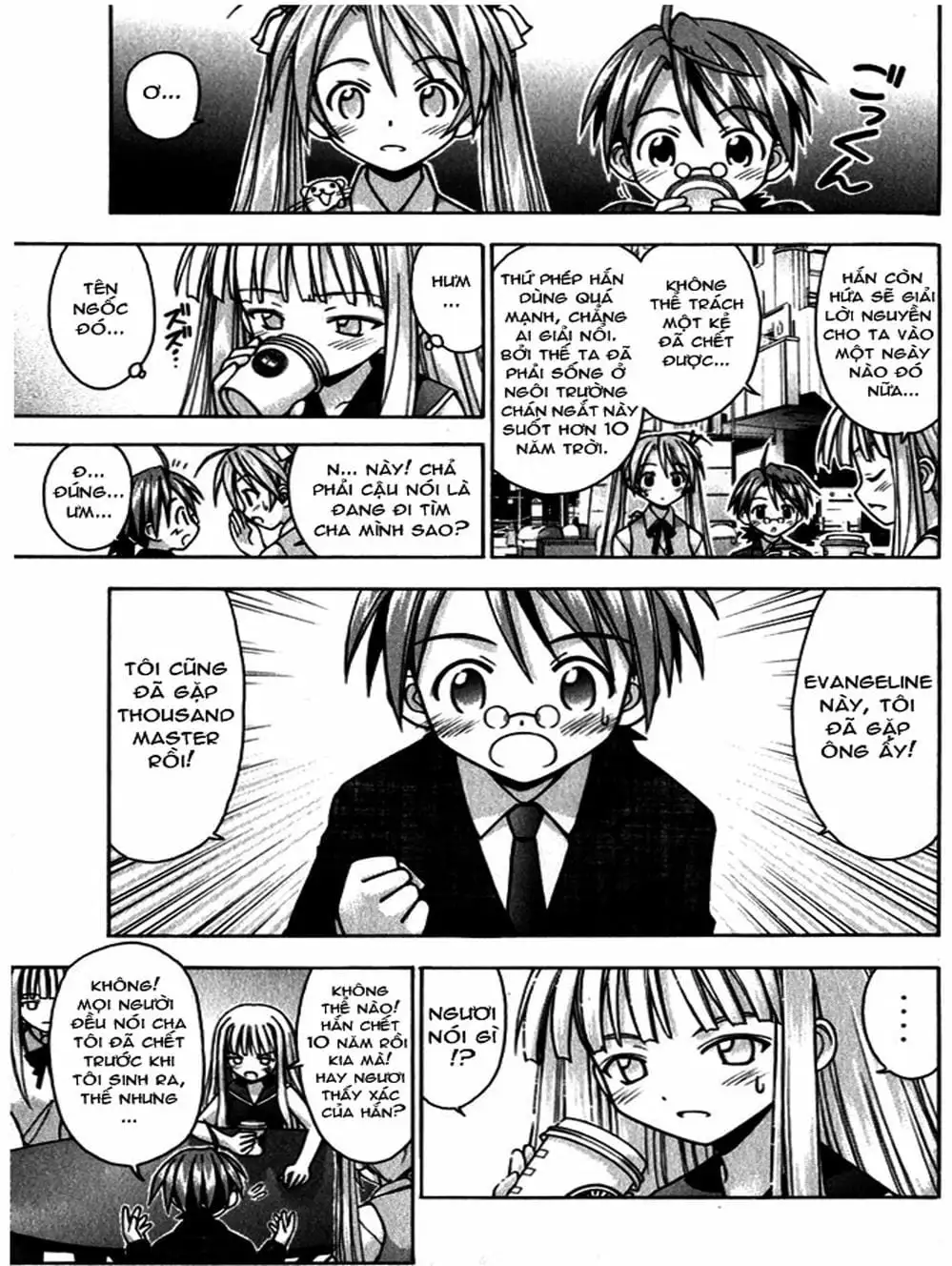 Truyện Tranh Pháp Sư Tí Hon Negima - Mahou Sensei Negima! trang 10