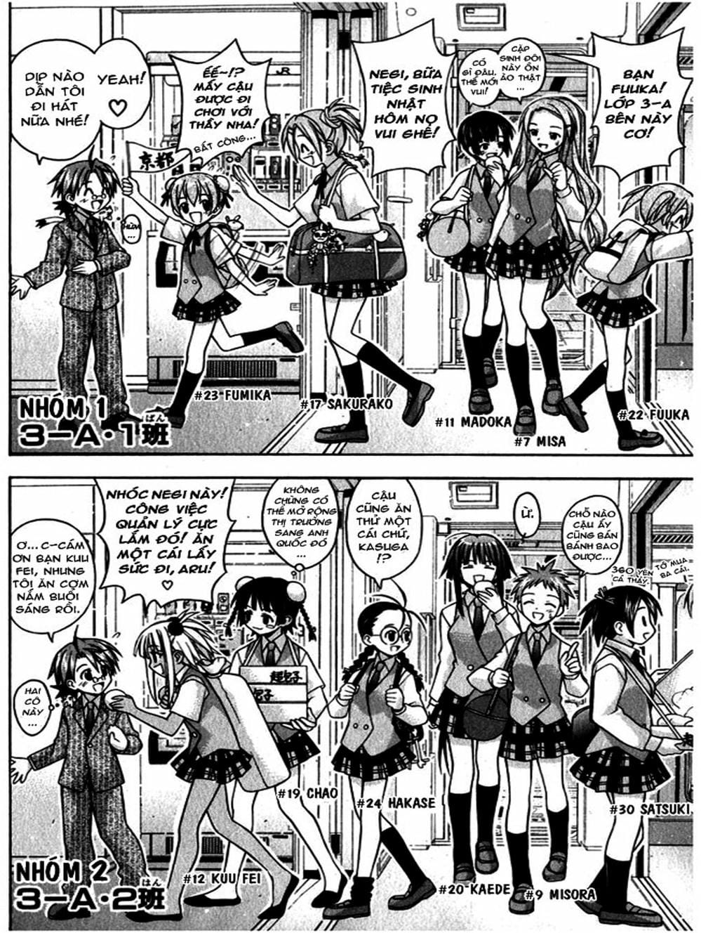 Truyện Tranh Pháp Sư Tí Hon Negima - Mahou Sensei Negima! trang 10