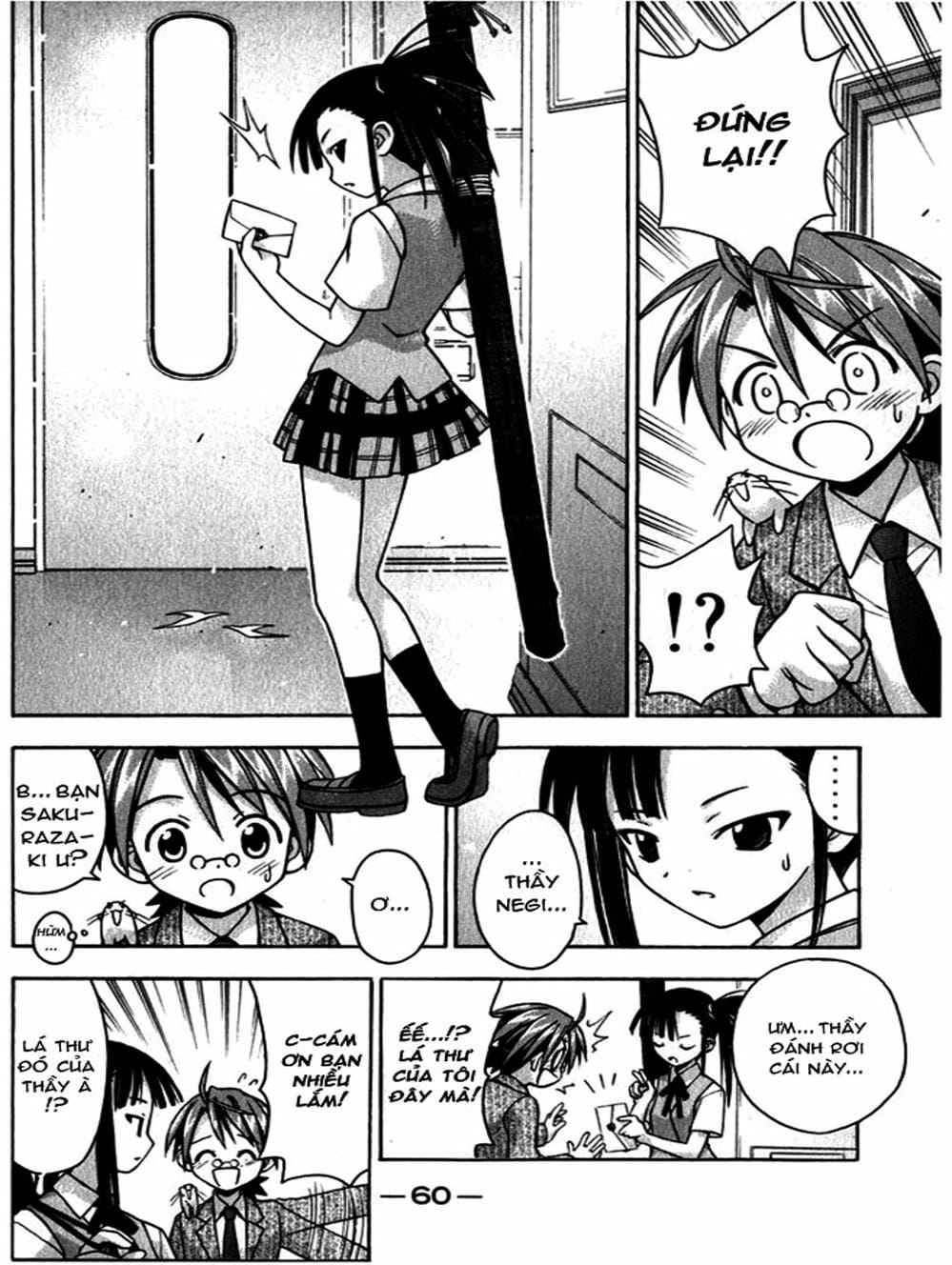 Truyện Tranh Pháp Sư Tí Hon Negima - Mahou Sensei Negima! trang 10